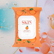 Load image into Gallery viewer, BEAUTY CREATIONS VITAMIN C 🍊 FACIAL WIPES
