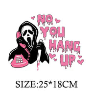 SCREAM”NO YOU HANG UP” LOGO