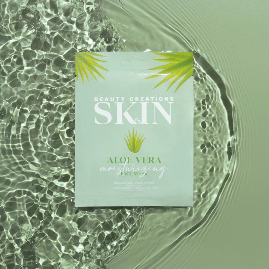 BEAUTY CREATIONS ALOE VERA 🌱 FACIAL SHEET