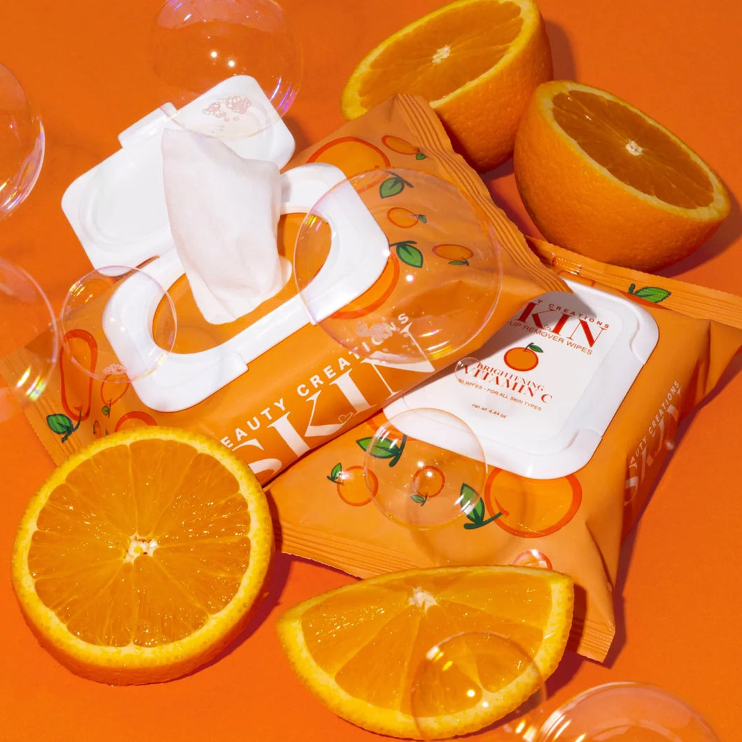 BEAUTY CREATIONS VITAMIN C 🍊 FACIAL WIPES