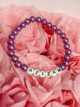 Load image into Gallery viewer, PURPLE PEARL AZIZAM BRACELET
