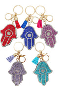 HAMSA BLING ๐ KEYCHAINS