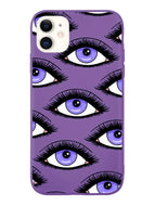 PURPLE EVIL EYE 11 PRO MAX