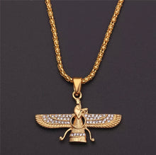 Load image into Gallery viewer, FARVAHAR GOLDEN YELLOW NECKLACE
