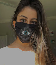 Load image into Gallery viewer, EVIL EYE 🧿 FACE MASK
