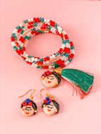 FRIDA BRACELET AND EARRING SET