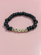 DAVID BLACK BRACELET