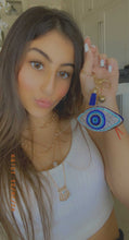 Load image into Gallery viewer, SWAROVSKI EVIL EYE KEYCHAIN
