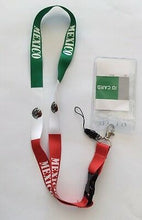 Load image into Gallery viewer, MÉXICO 🇲🇽 LANYARD WITH ID CARD
