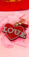 LOVE HEART KEYCHAIN