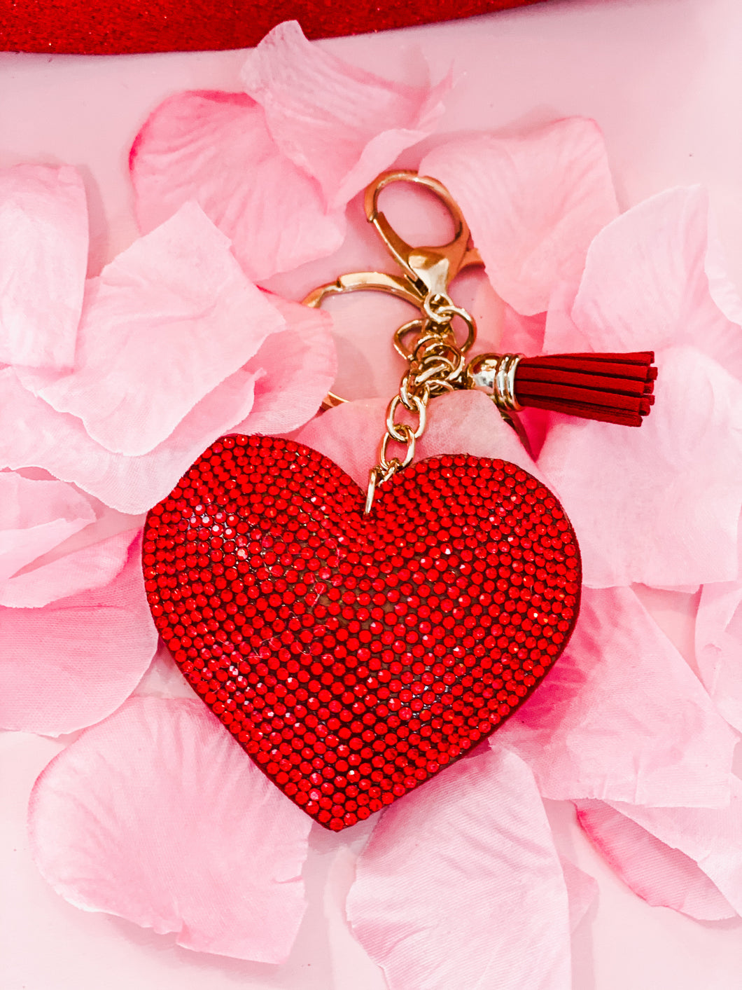 RED HEART KEYCHAIN