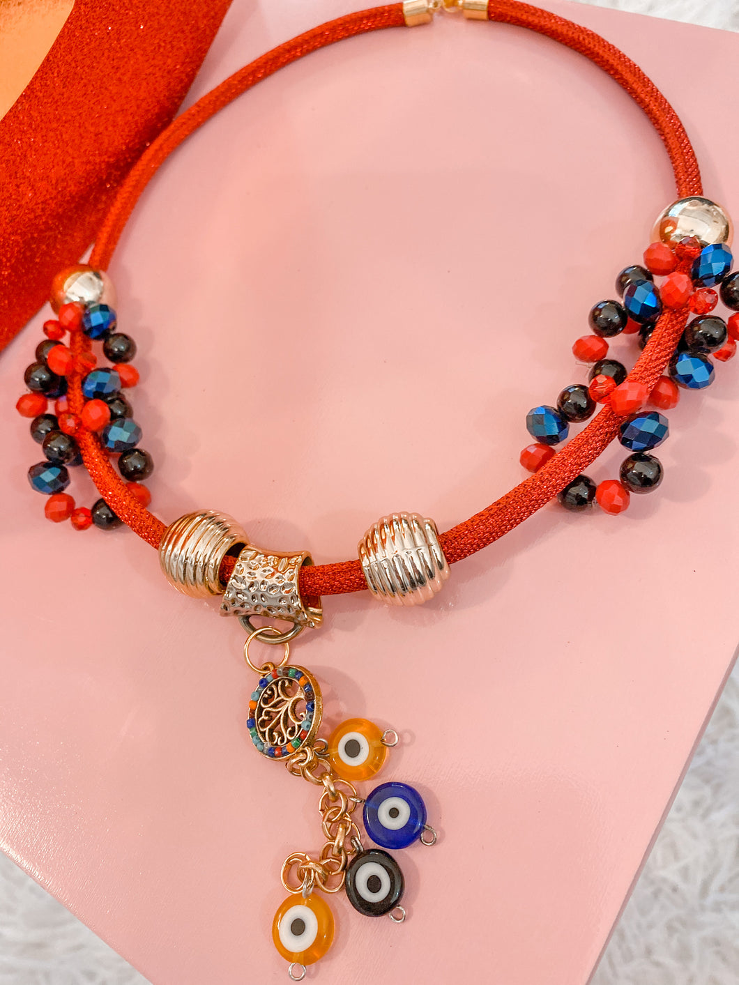 MEXICAN EVIL EYE COLLAR